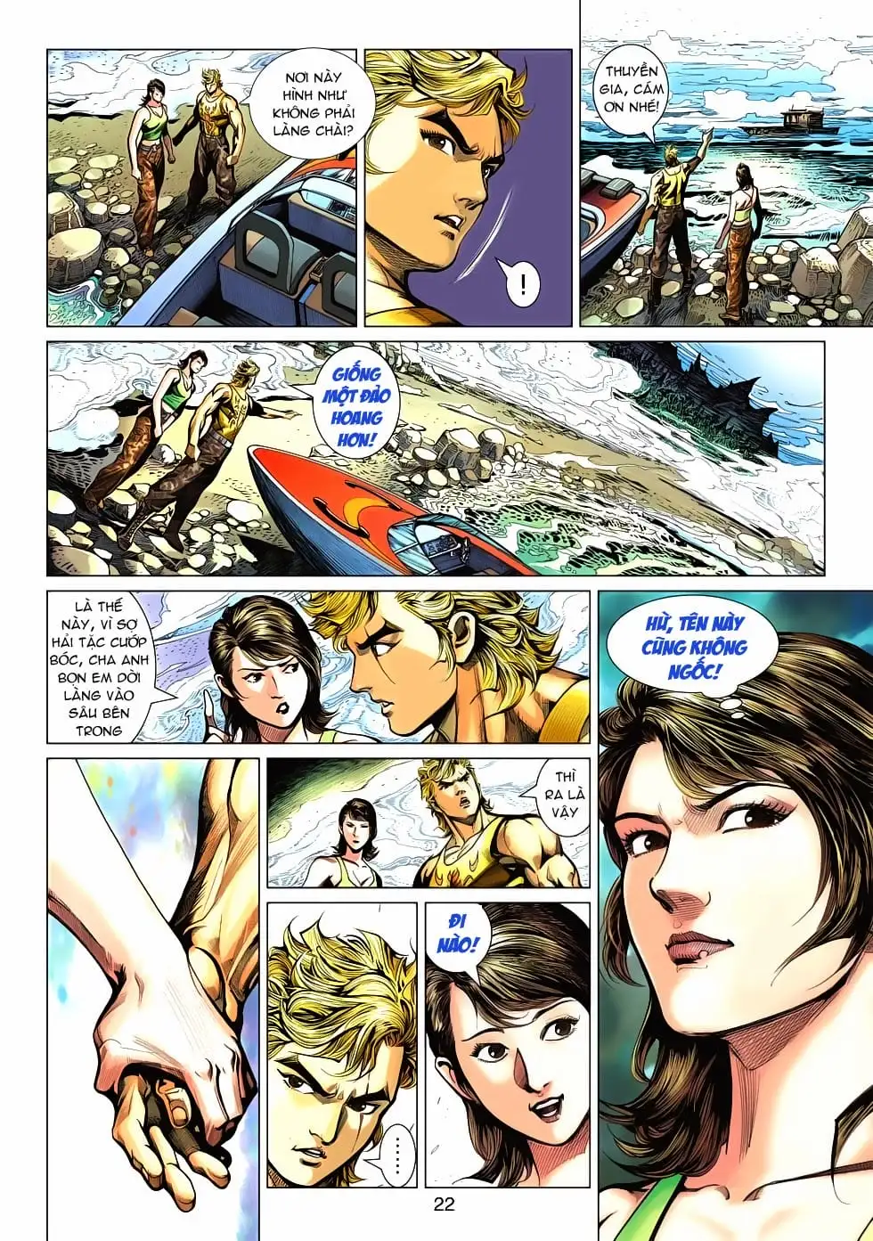 Truyện Tranh Tân Tác Long Hổ Môn trang 4