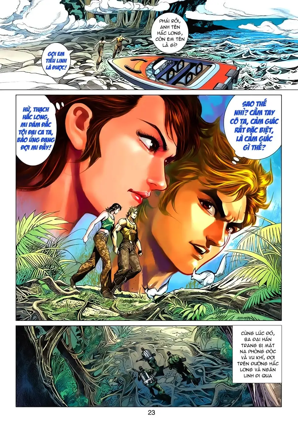 Truyện Tranh Tân Tác Long Hổ Môn trang 4