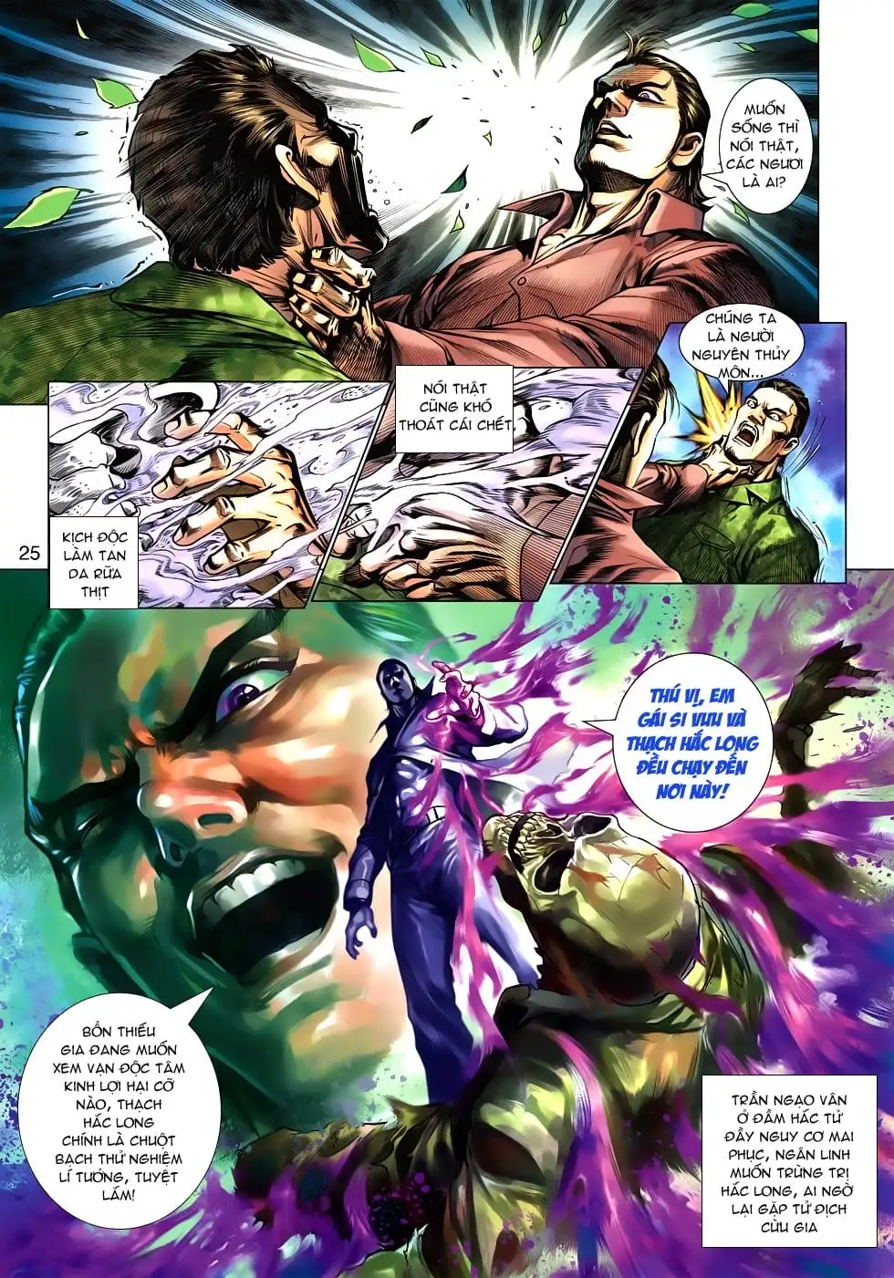 Truyện Tranh Tân Tác Long Hổ Môn trang 4