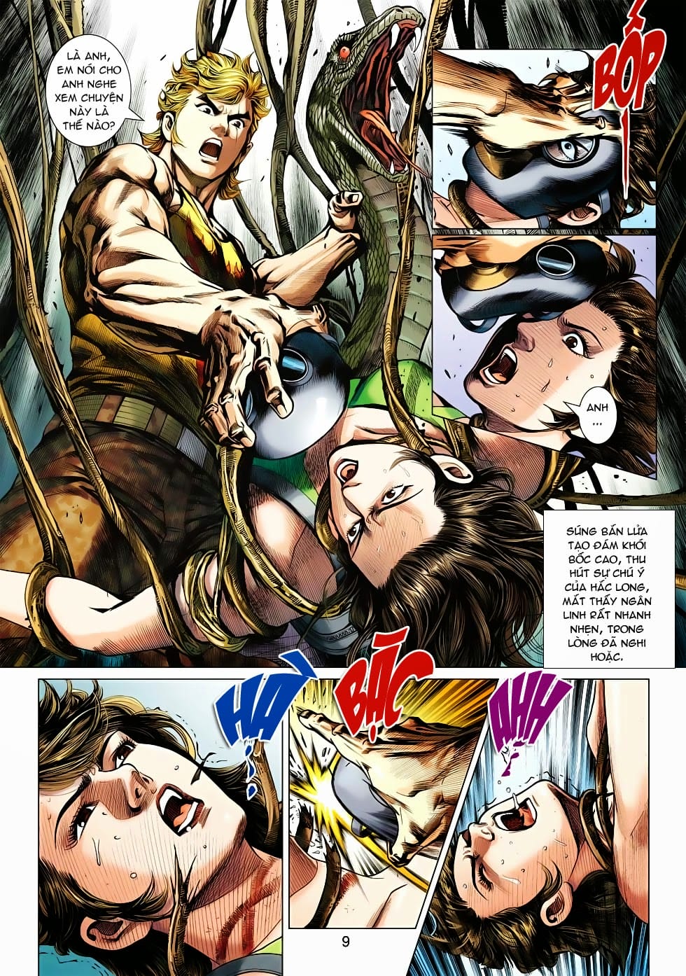 Truyện Tranh Tân Tác Long Hổ Môn trang 4