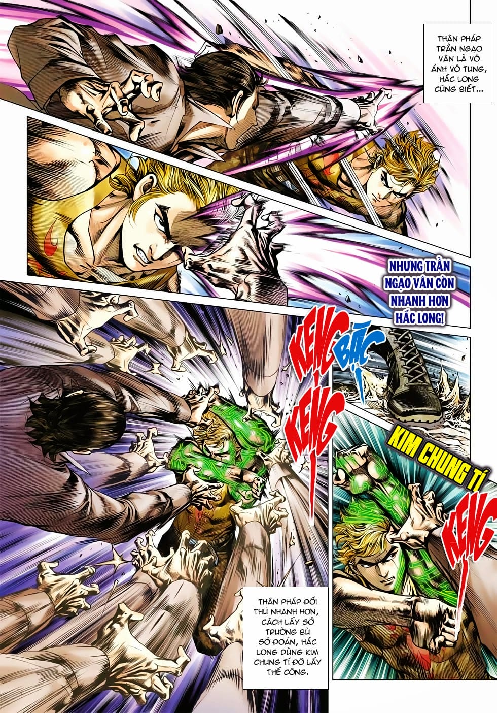 Truyện Tranh Tân Tác Long Hổ Môn trang 4