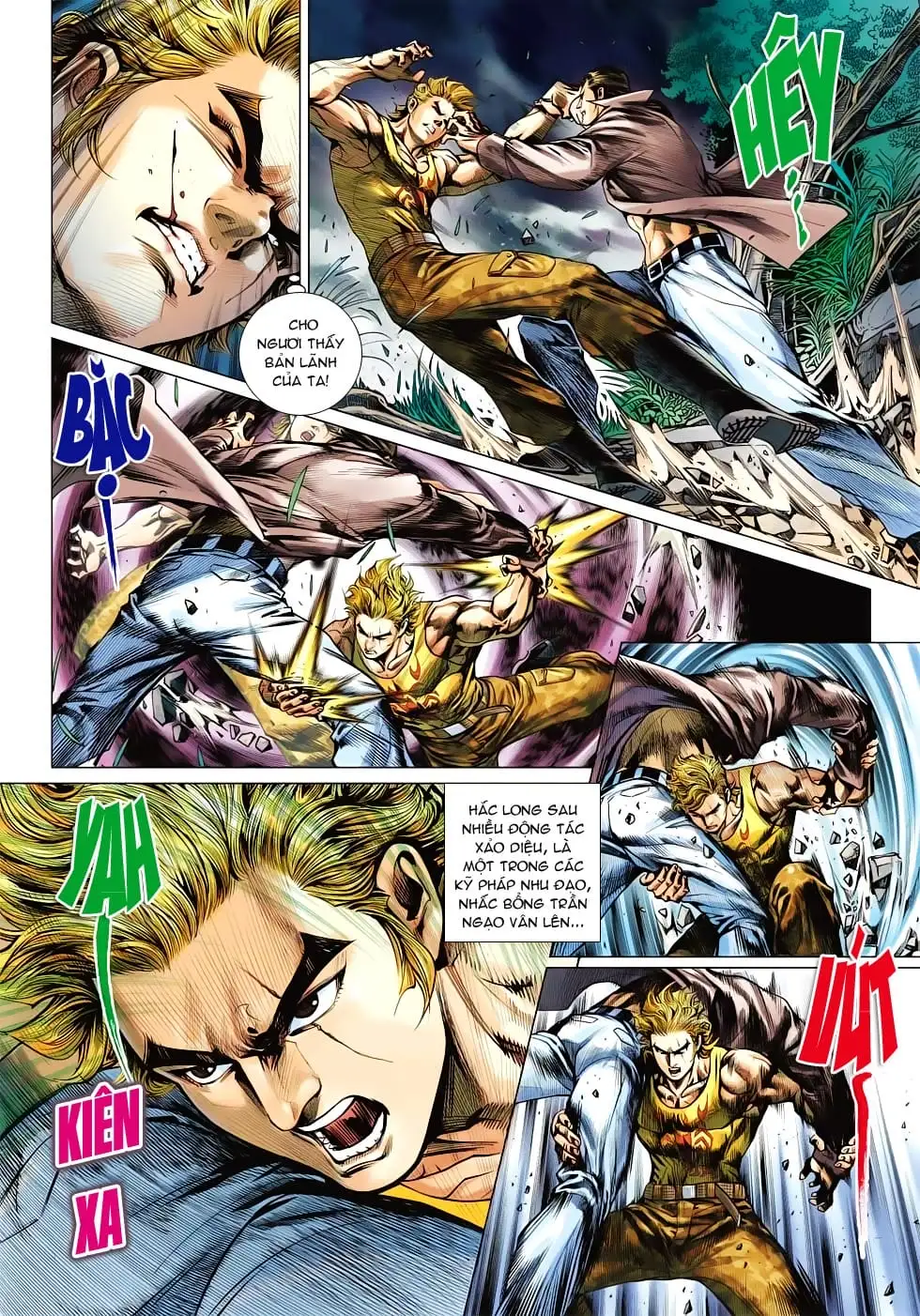 Truyện Tranh Tân Tác Long Hổ Môn trang 4