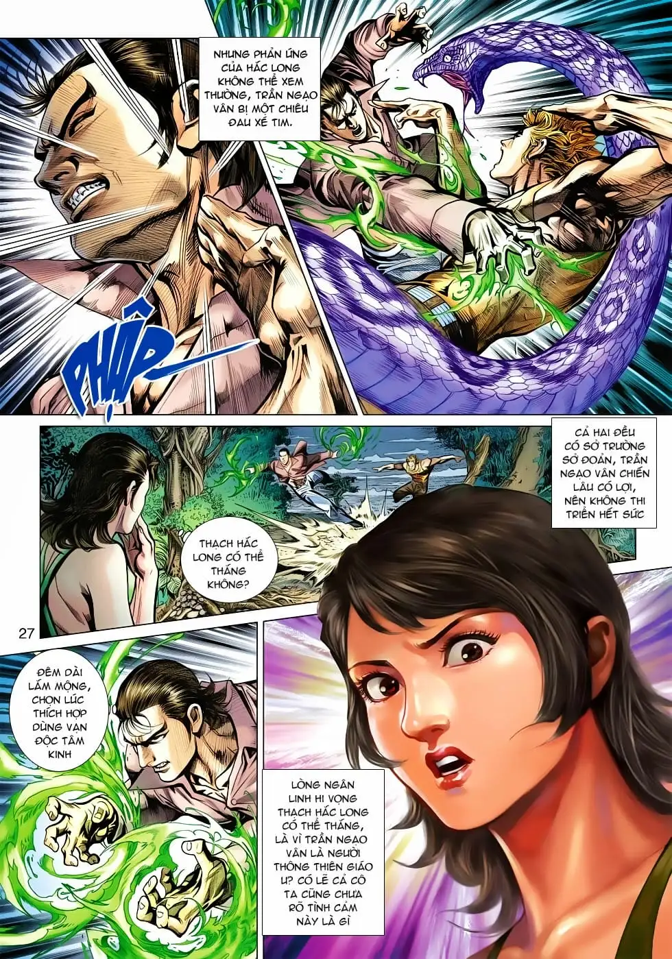 Truyện Tranh Tân Tác Long Hổ Môn trang 4