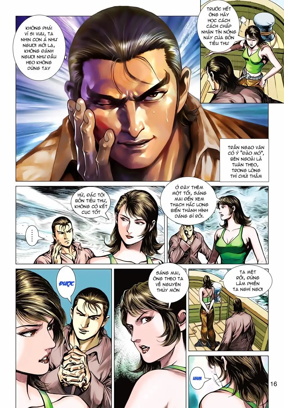 Truyện Tranh Tân Tác Long Hổ Môn trang 4