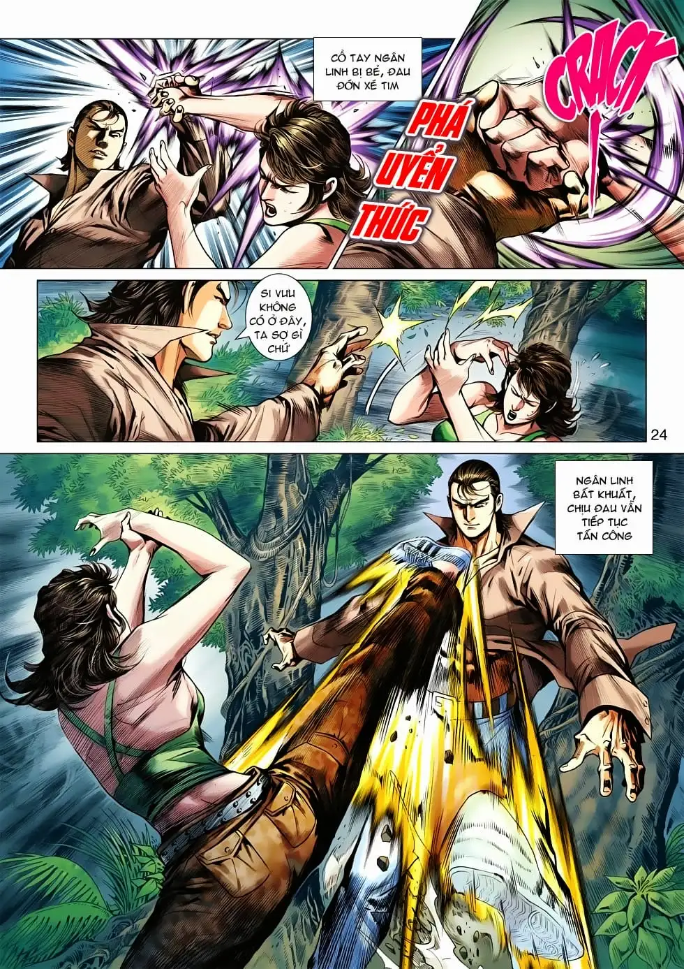 Truyện Tranh Tân Tác Long Hổ Môn trang 4