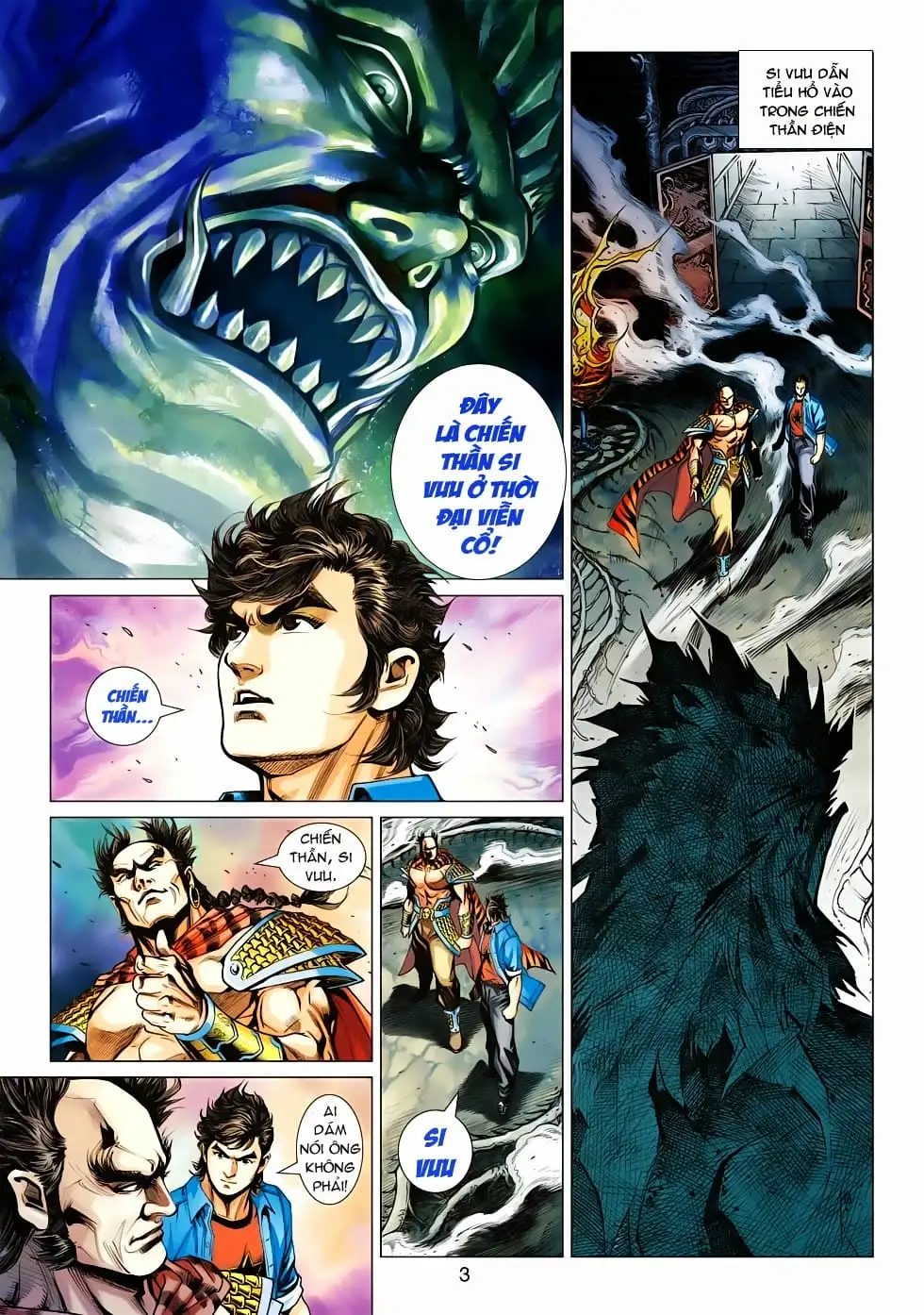 Truyện Tranh Tân Tác Long Hổ Môn trang 4
