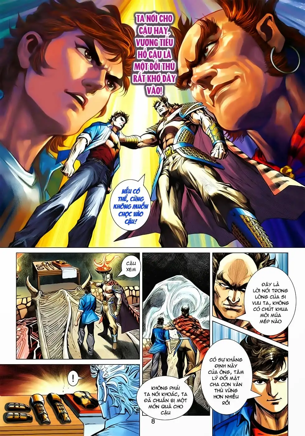 Truyện Tranh Tân Tác Long Hổ Môn trang 4