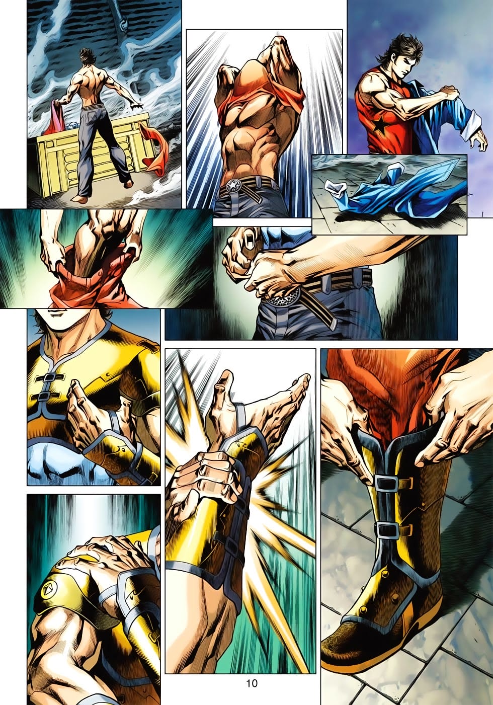 Truyện Tranh Tân Tác Long Hổ Môn trang 4