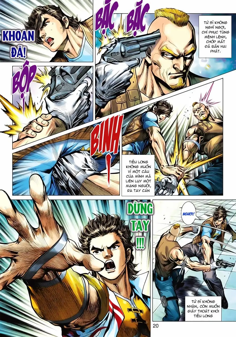 Truyện Tranh Tân Tác Long Hổ Môn trang 4