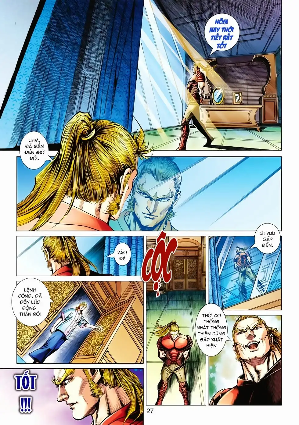 Truyện Tranh Tân Tác Long Hổ Môn trang 4