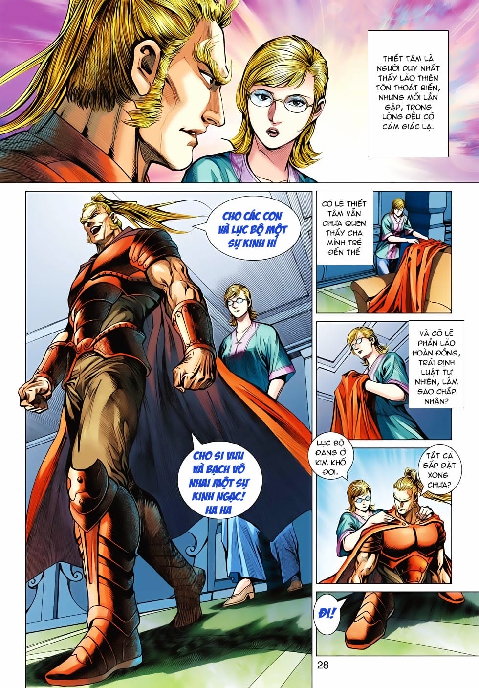 Truyện Tranh Tân Tác Long Hổ Môn trang 4