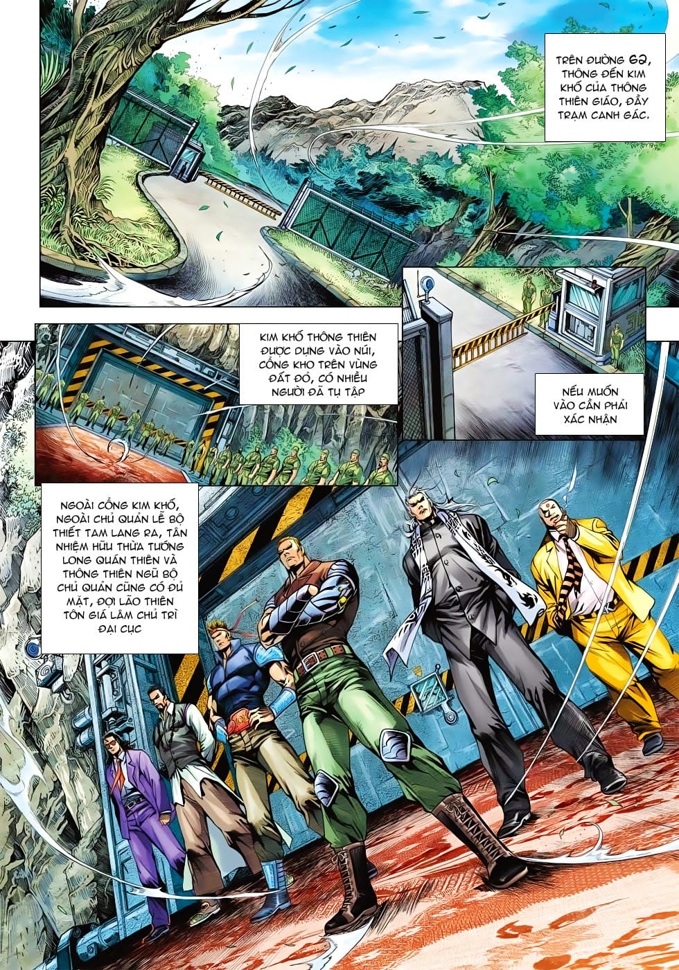 Truyện Tranh Tân Tác Long Hổ Môn trang 4