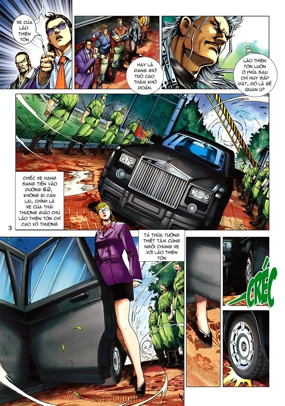 Truyện Tranh Tân Tác Long Hổ Môn trang 4