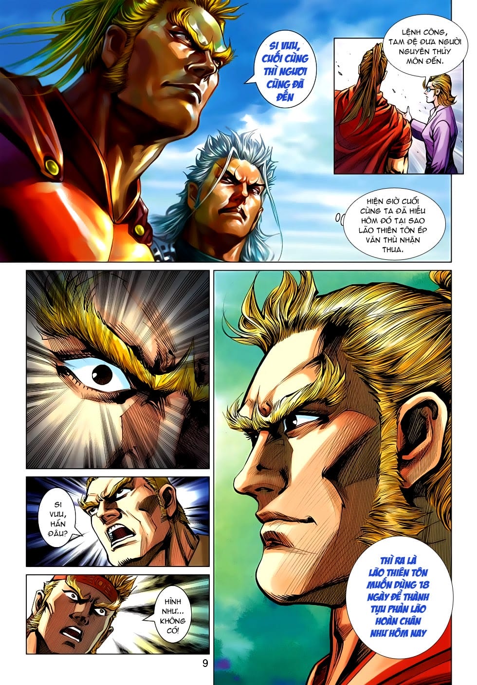 Truyện Tranh Tân Tác Long Hổ Môn trang 4