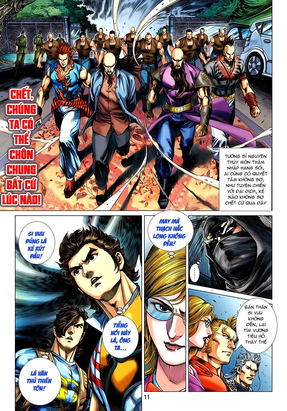 Truyện Tranh Tân Tác Long Hổ Môn trang 4