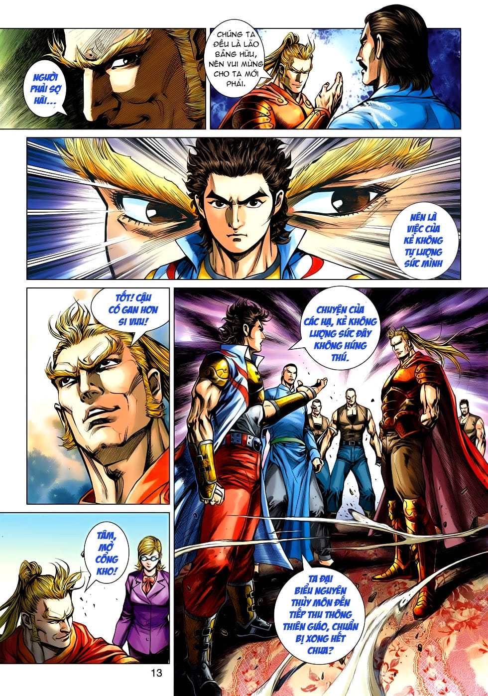 Truyện Tranh Tân Tác Long Hổ Môn trang 4