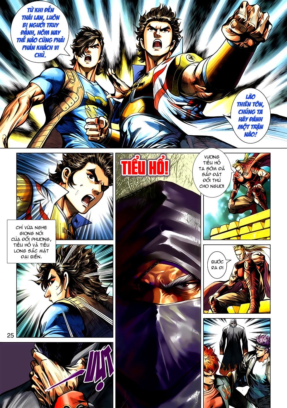 Truyện Tranh Tân Tác Long Hổ Môn trang 4