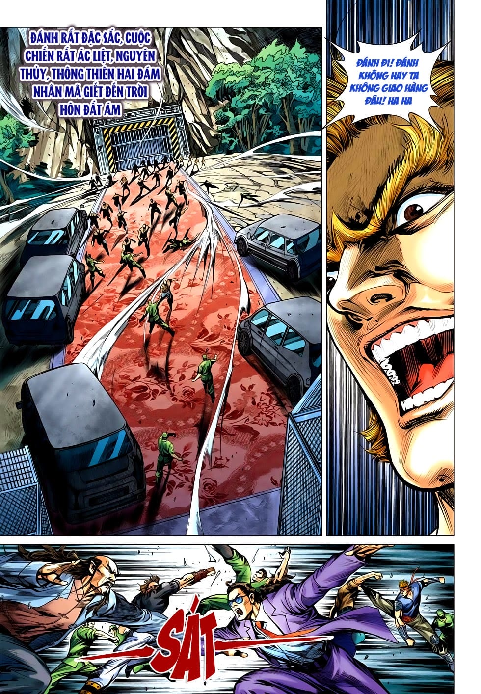 Truyện Tranh Tân Tác Long Hổ Môn trang 4