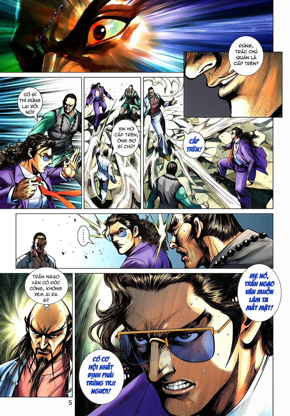 Truyện Tranh Tân Tác Long Hổ Môn trang 4