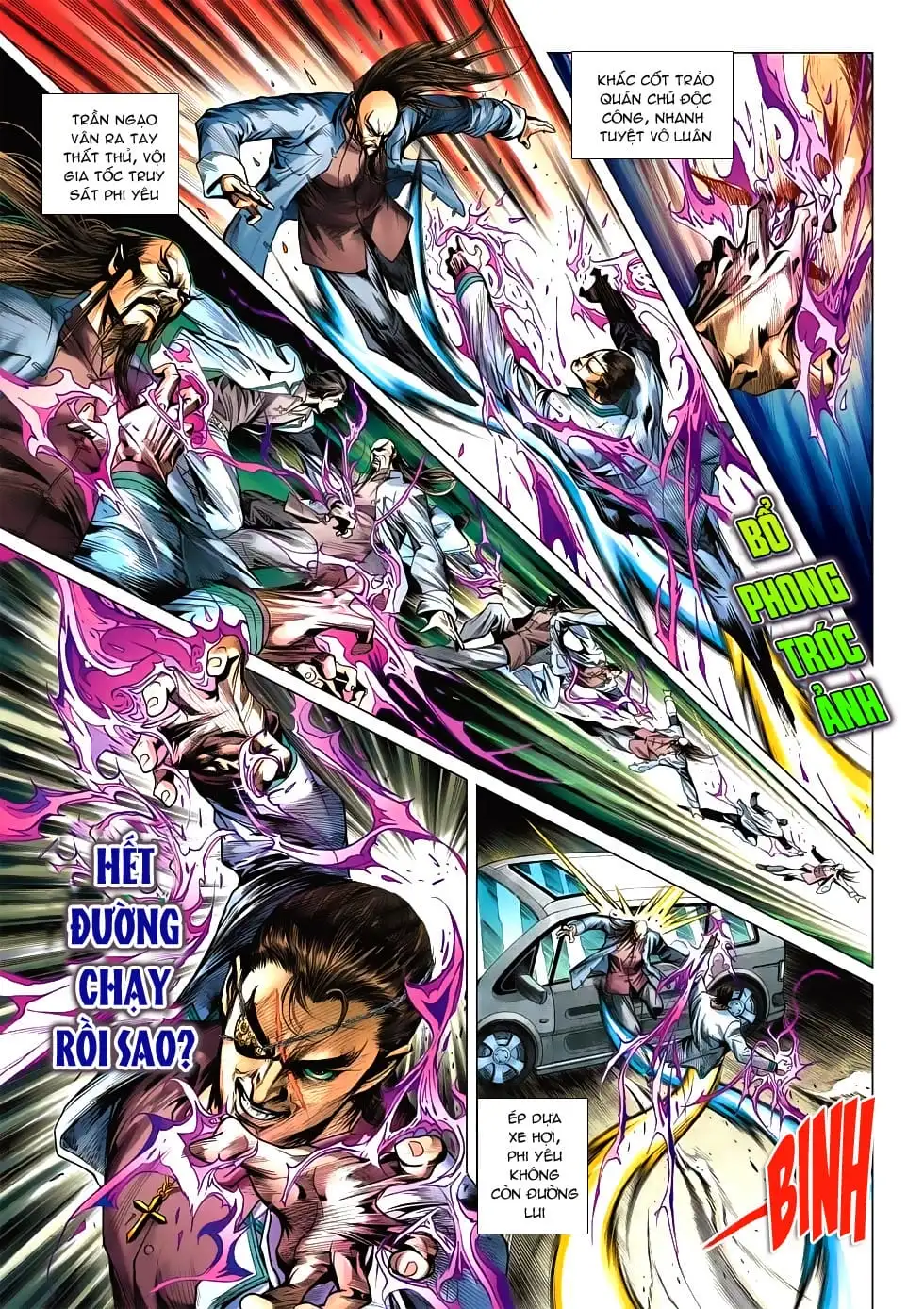 Truyện Tranh Tân Tác Long Hổ Môn trang 4