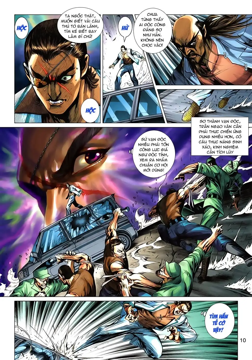 Truyện Tranh Tân Tác Long Hổ Môn trang 4