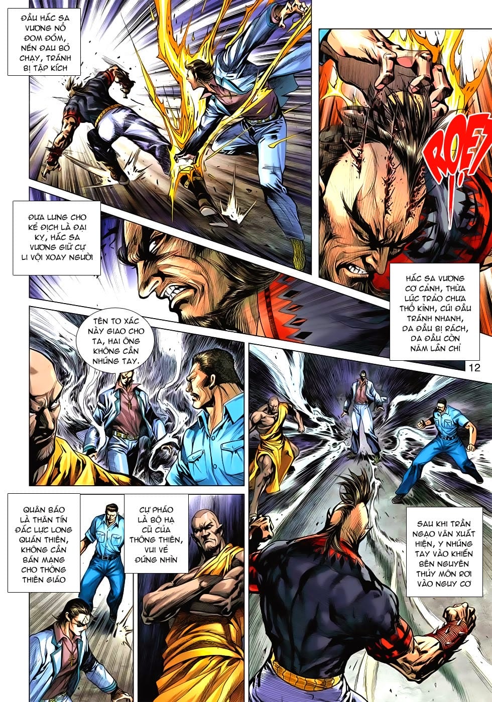 Truyện Tranh Tân Tác Long Hổ Môn trang 4