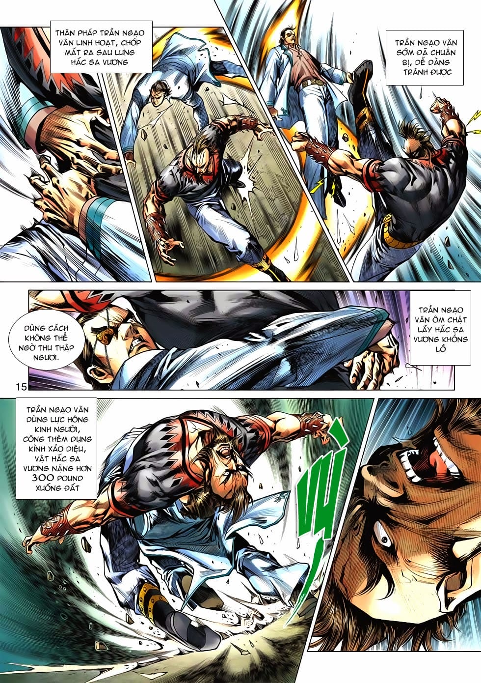 Truyện Tranh Tân Tác Long Hổ Môn trang 4