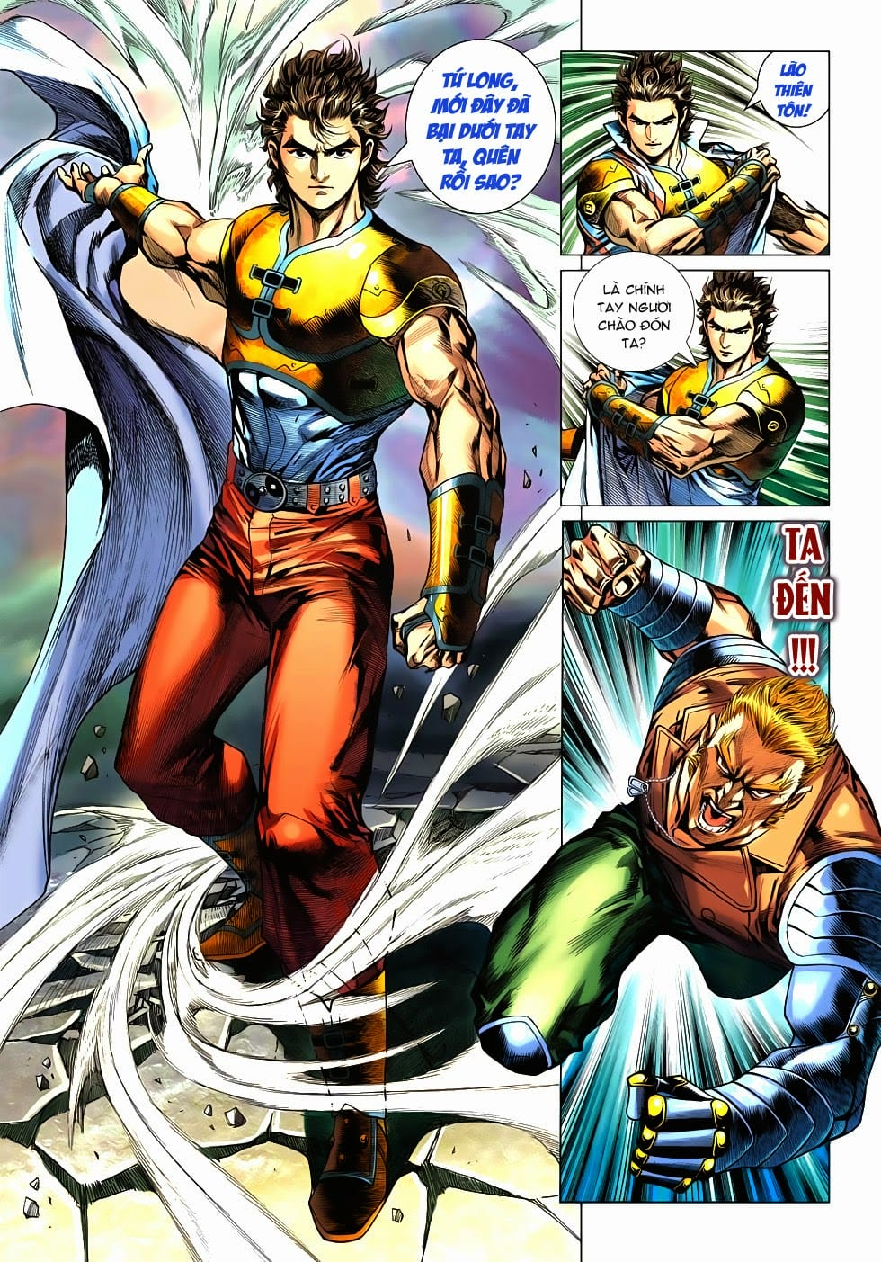 Truyện Tranh Tân Tác Long Hổ Môn trang 4