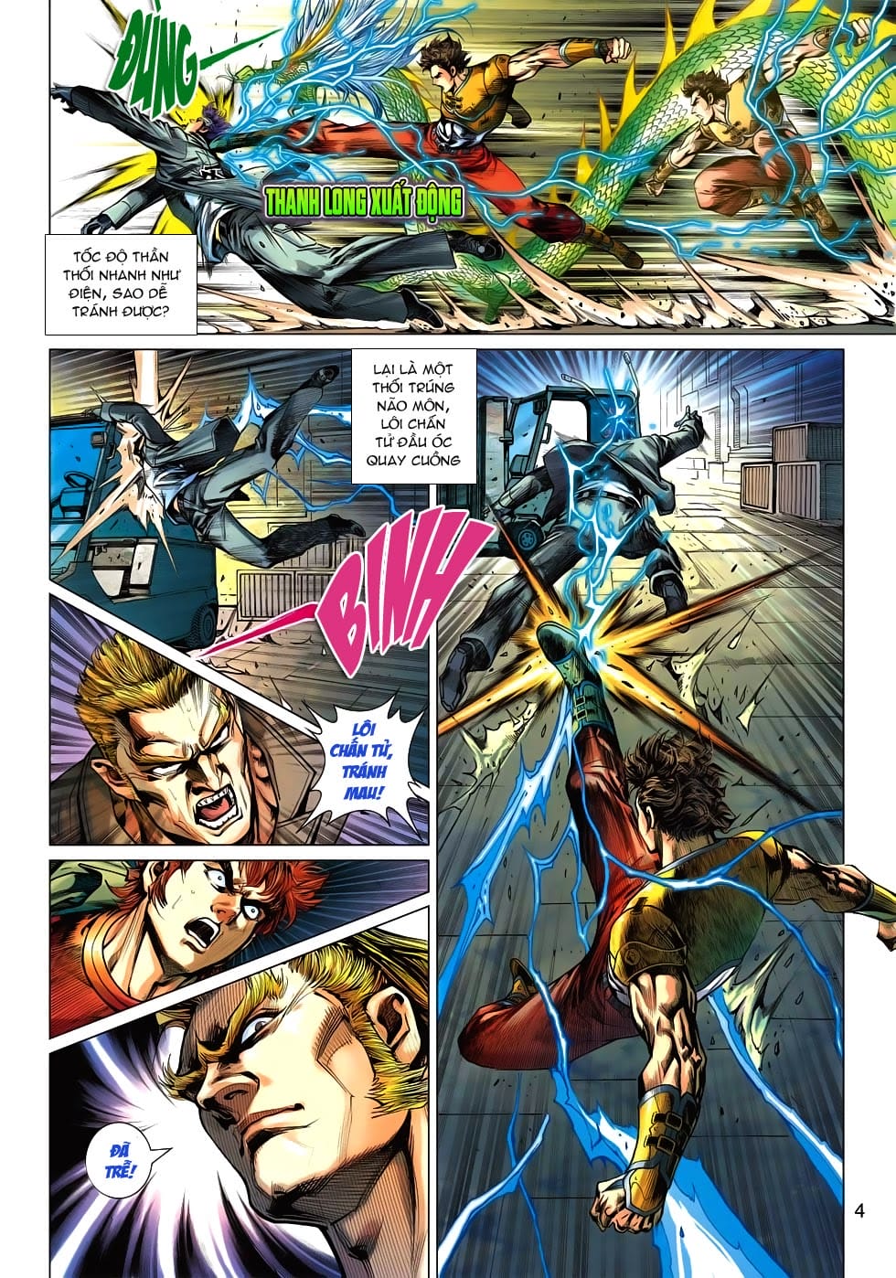 Truyện Tranh Tân Tác Long Hổ Môn trang 4