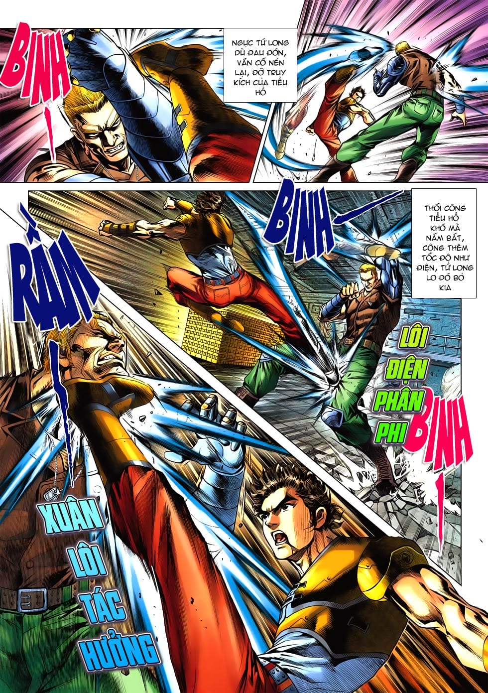 Truyện Tranh Tân Tác Long Hổ Môn trang 4