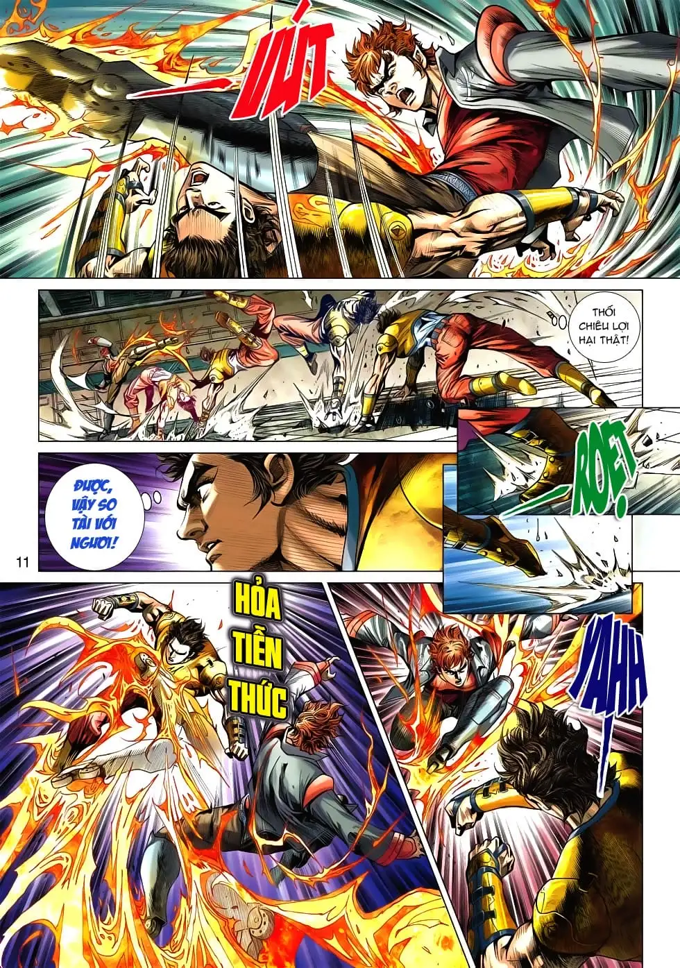 Truyện Tranh Tân Tác Long Hổ Môn trang 4