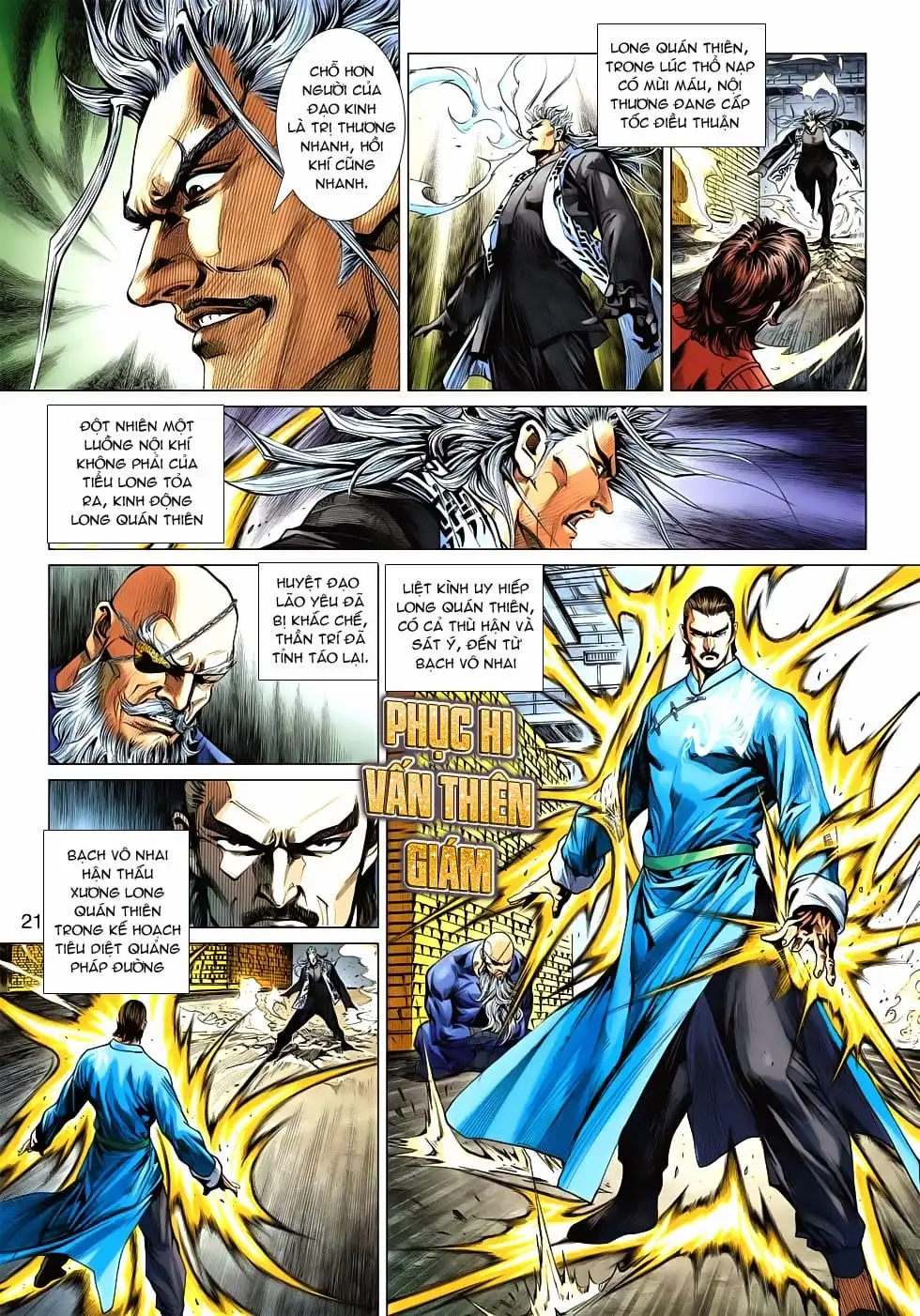 Truyện Tranh Tân Tác Long Hổ Môn trang 4