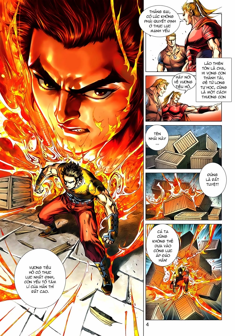 Truyện Tranh Tân Tác Long Hổ Môn trang 4