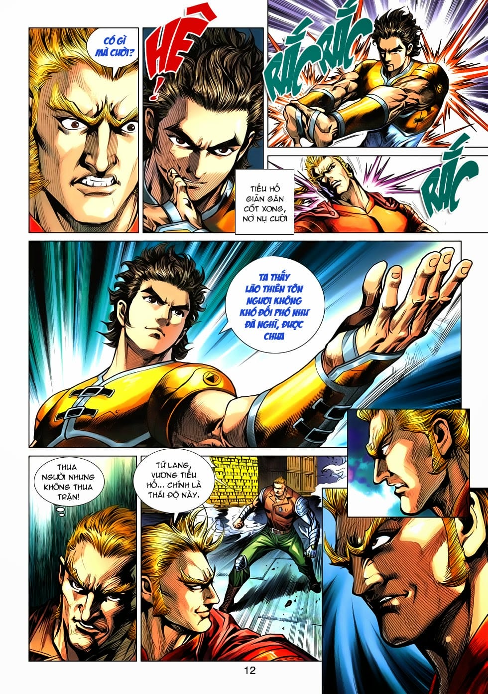 Truyện Tranh Tân Tác Long Hổ Môn trang 4