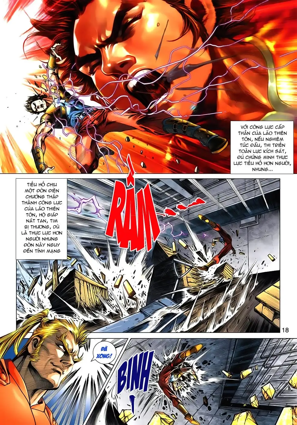 Truyện Tranh Tân Tác Long Hổ Môn trang 4