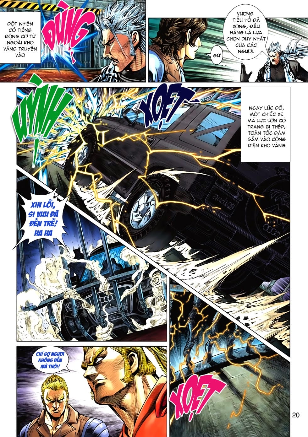 Truyện Tranh Tân Tác Long Hổ Môn trang 4