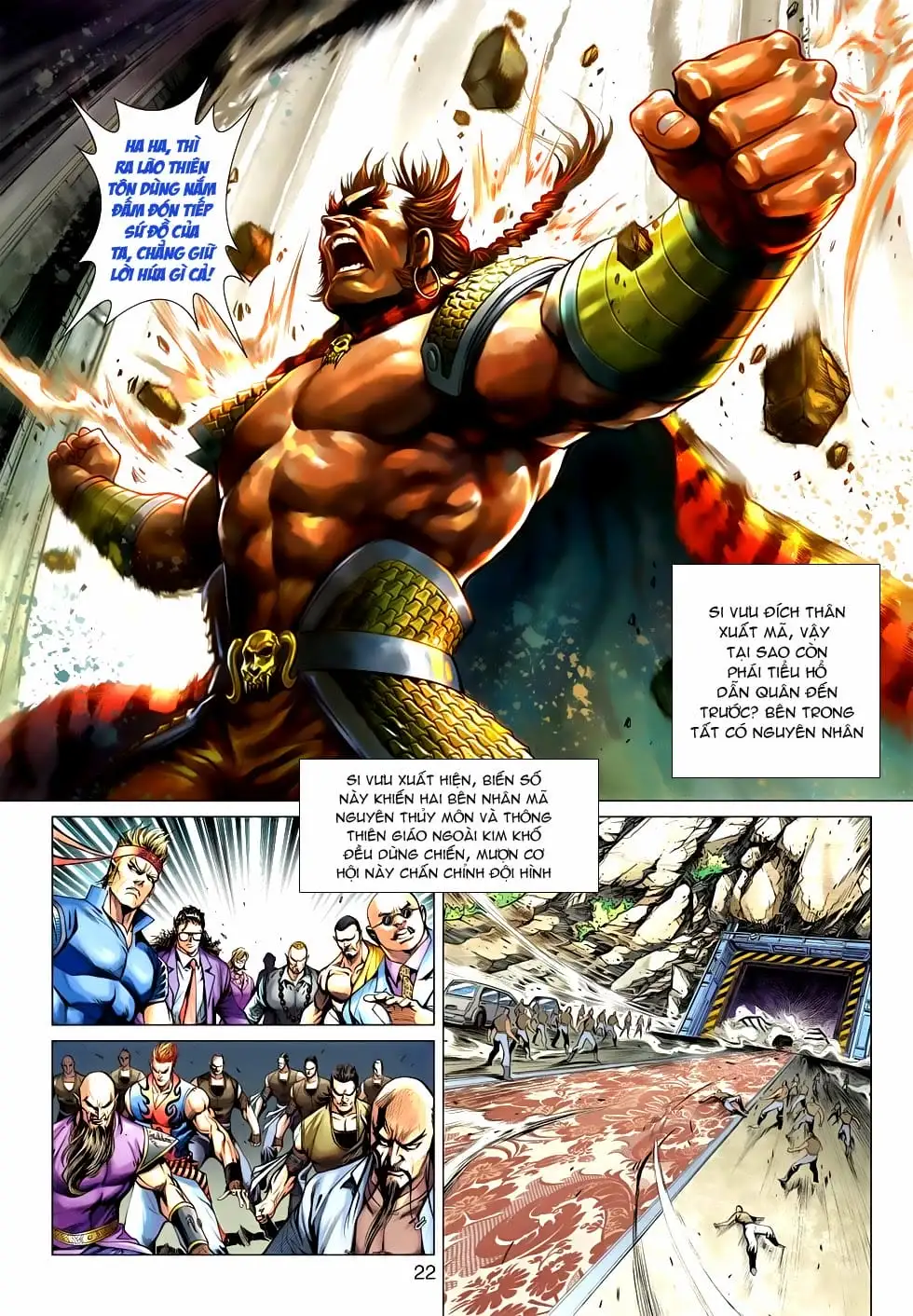 Truyện Tranh Tân Tác Long Hổ Môn trang 4