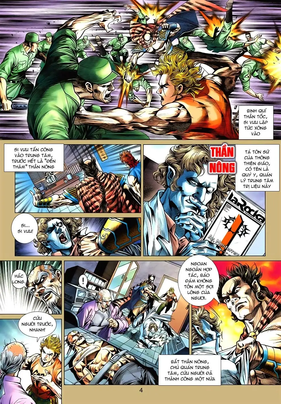 Truyện Tranh Tân Tác Long Hổ Môn trang 4