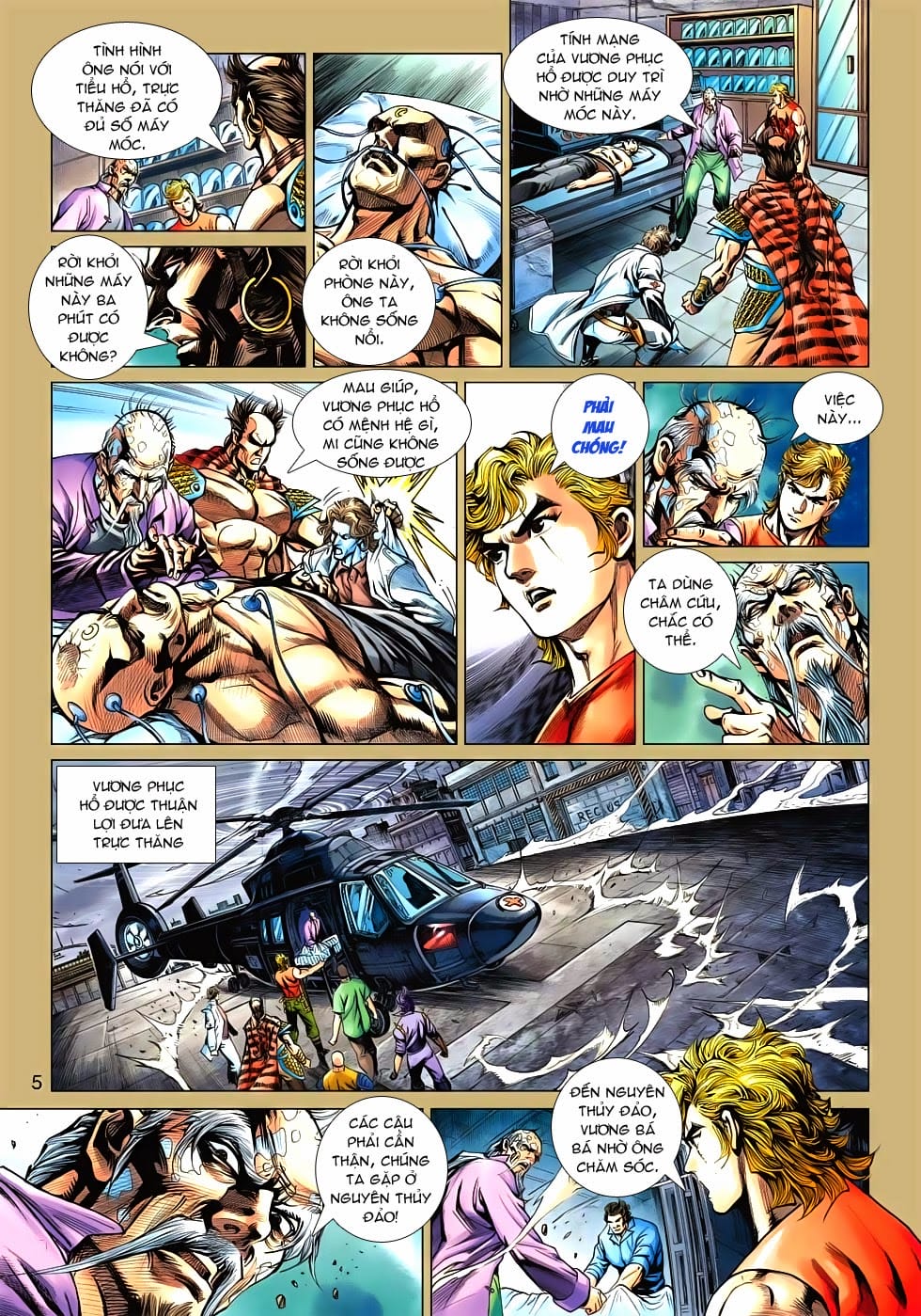 Truyện Tranh Tân Tác Long Hổ Môn trang 4