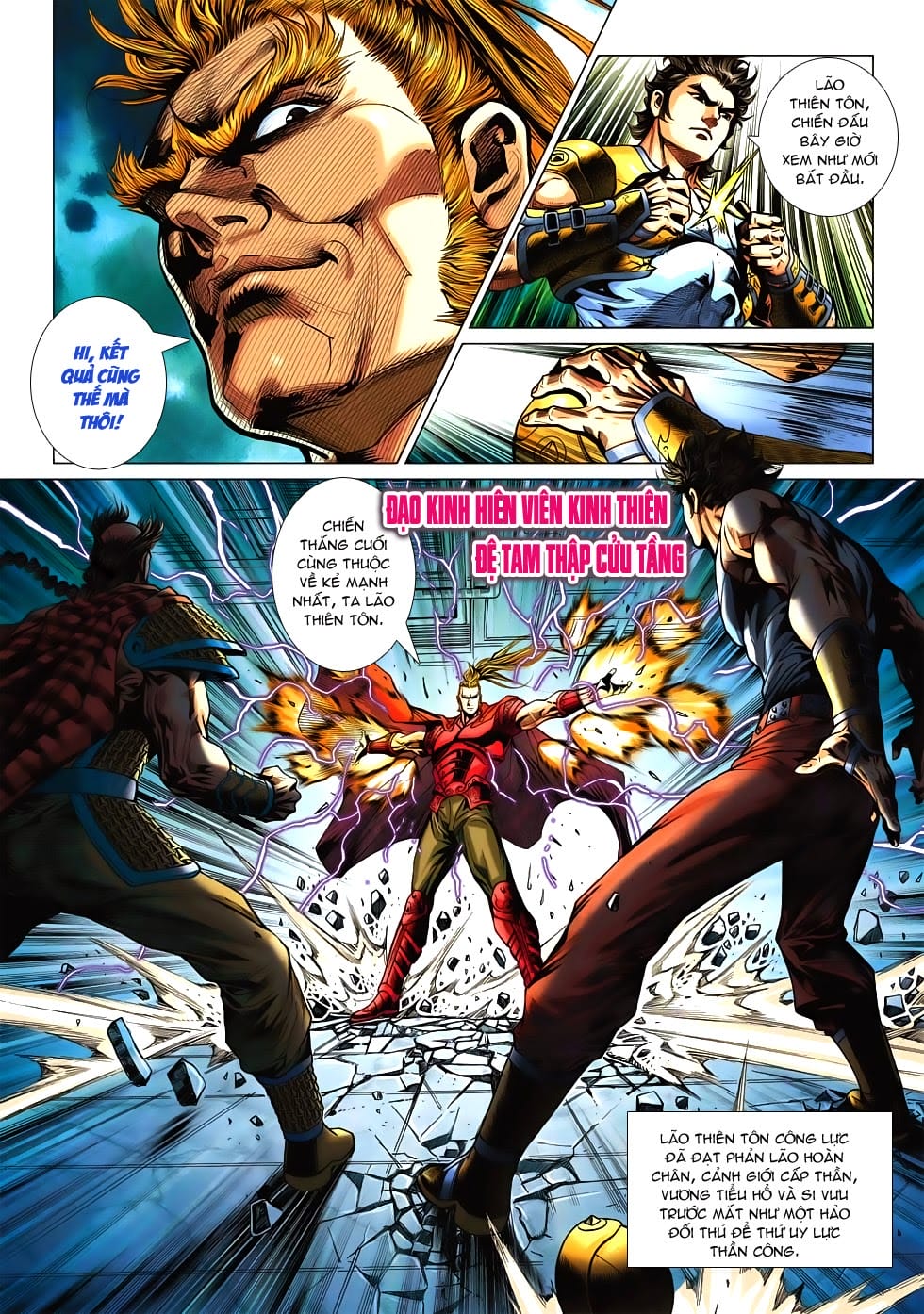 Truyện Tranh Tân Tác Long Hổ Môn trang 4
