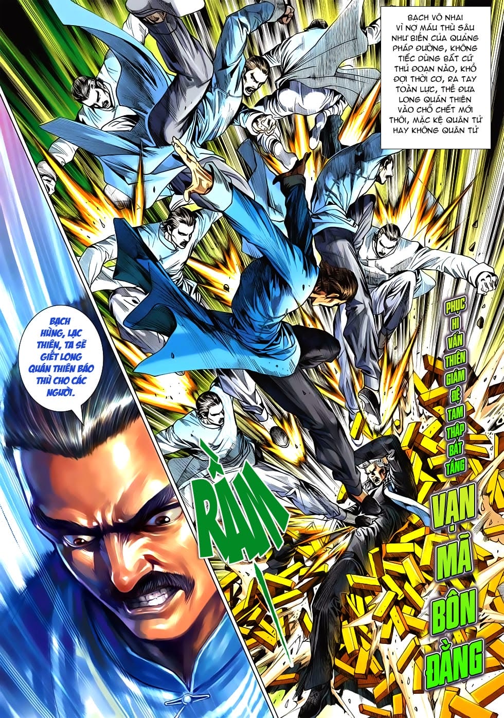 Truyện Tranh Tân Tác Long Hổ Môn trang 4