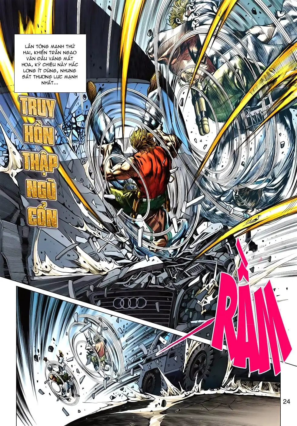 Truyện Tranh Tân Tác Long Hổ Môn trang 4