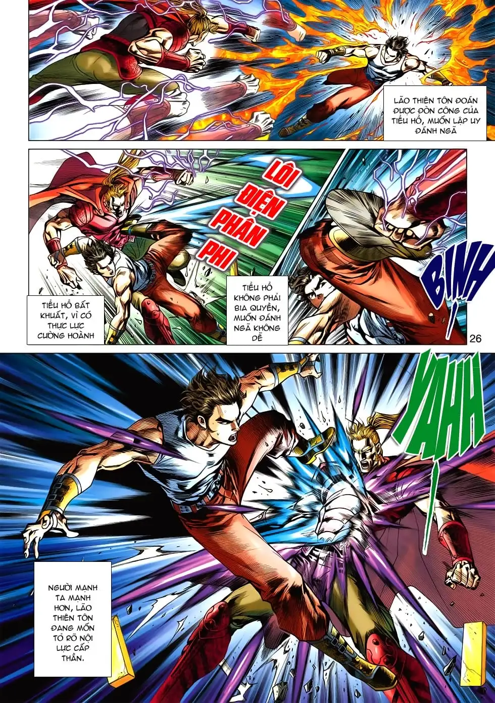 Truyện Tranh Tân Tác Long Hổ Môn trang 4