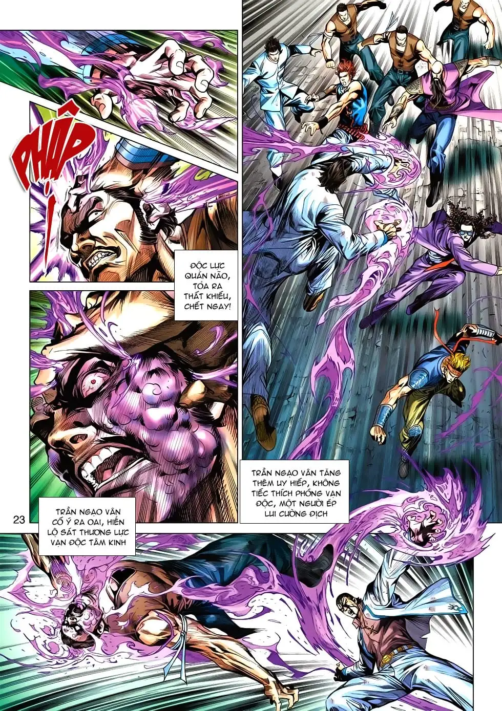 Truyện Tranh Tân Tác Long Hổ Môn trang 4