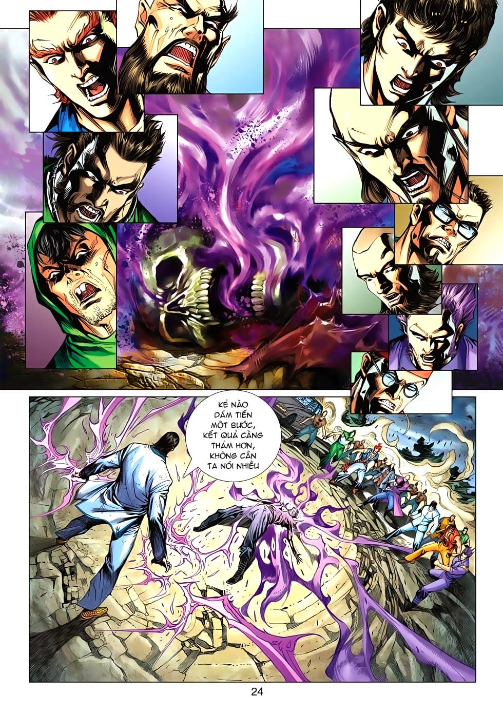 Truyện Tranh Tân Tác Long Hổ Môn trang 4