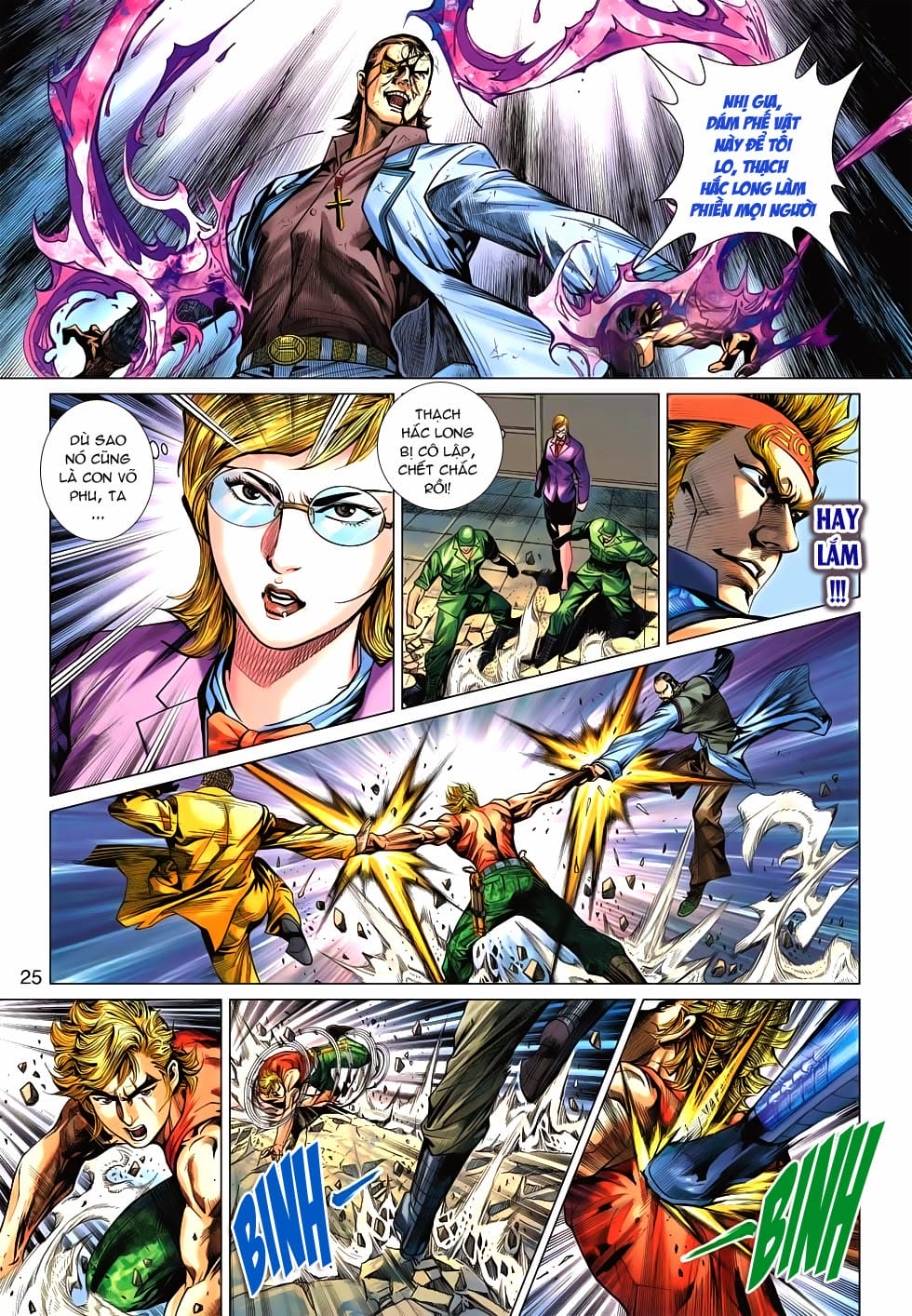 Truyện Tranh Tân Tác Long Hổ Môn trang 4