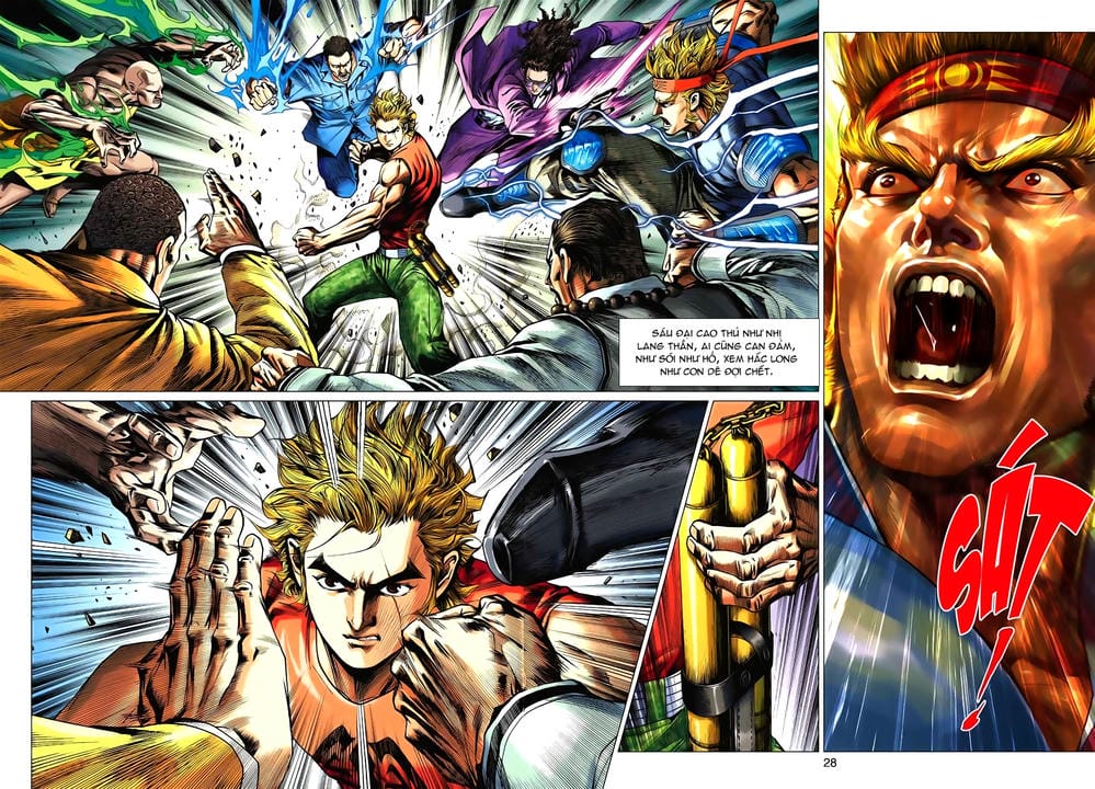 Truyện Tranh Tân Tác Long Hổ Môn trang 4