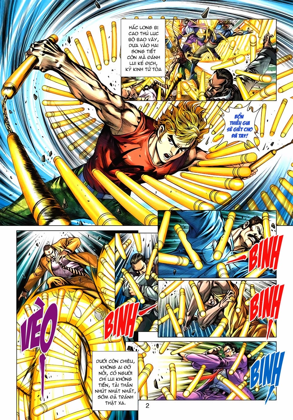 Truyện Tranh Tân Tác Long Hổ Môn trang 4