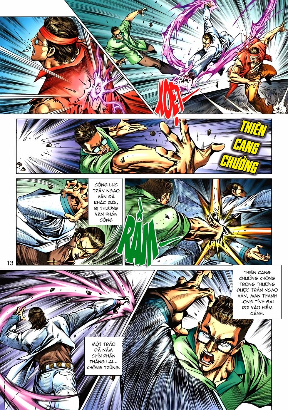 Truyện Tranh Tân Tác Long Hổ Môn trang 4