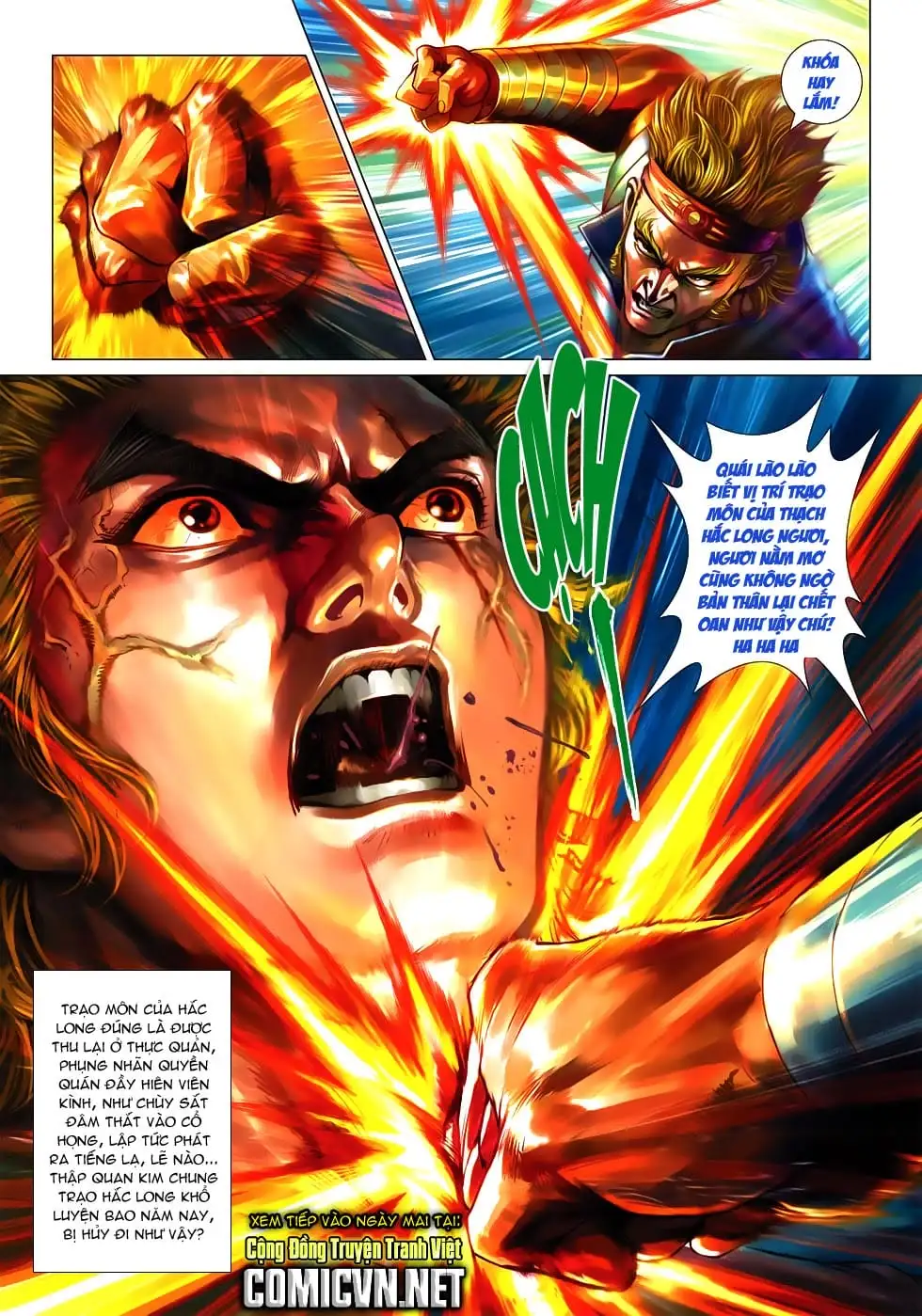 Truyện Tranh Tân Tác Long Hổ Môn trang 4